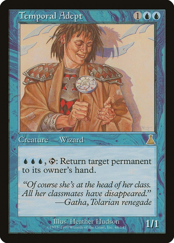 Image for Temporal Adept (48) (Urza's Destiny) - Magic: The Gathering