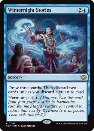 Winternight Stories (PPTDM-067) - Promo Pack: Tarkir: Dragonstorm Foil