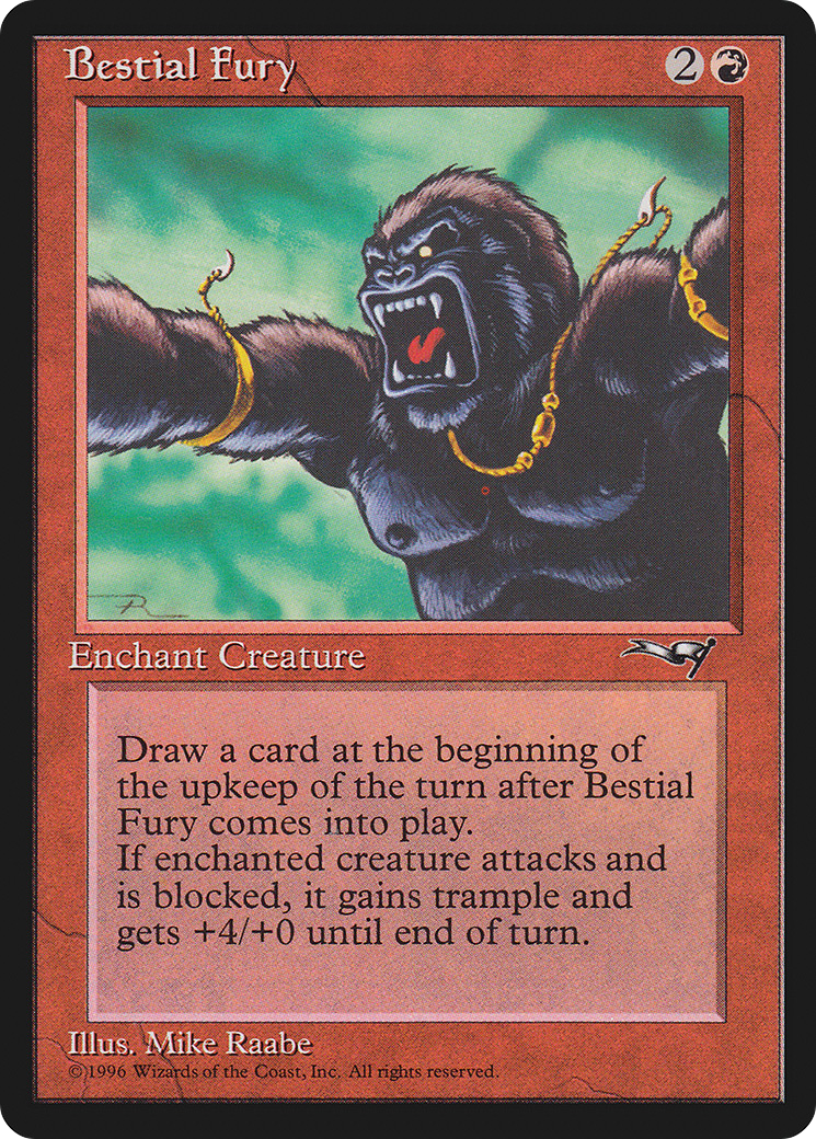 Bestial Fury (Facing Left) (100) (ALL)