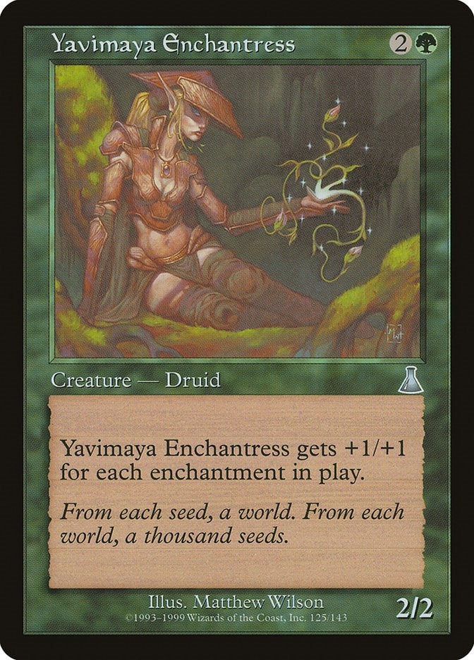 Yavimaya Enchantress (125) (Urza's Destiny)