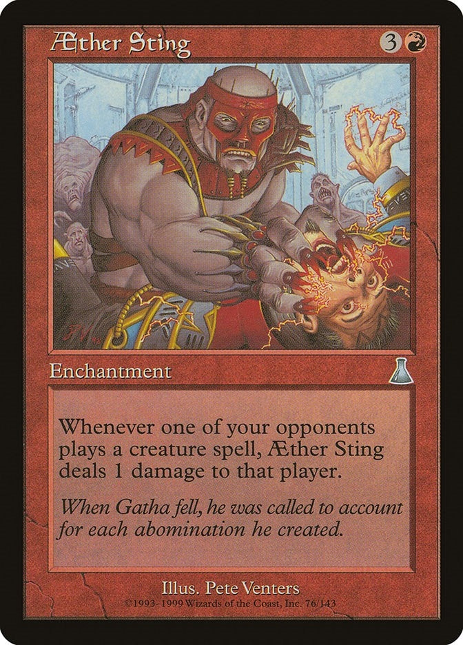 Aether Sting (76) (Urza's Destiny)