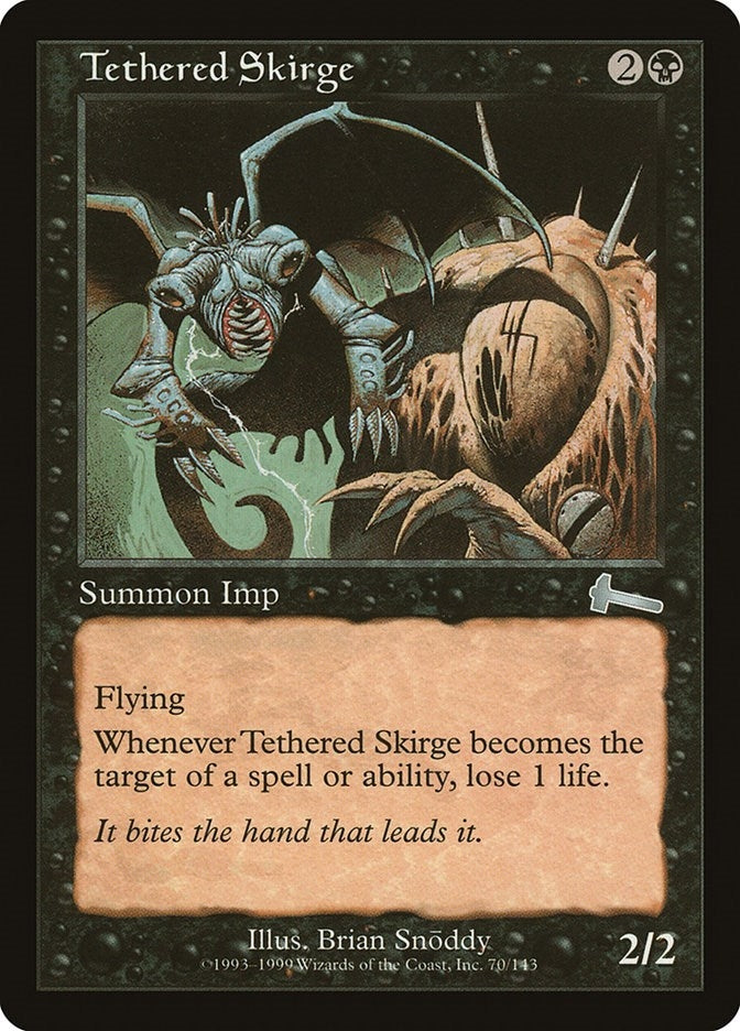 Image for Tethered Skirge (70) (Urza's Legacy) - Magic: The Gathering