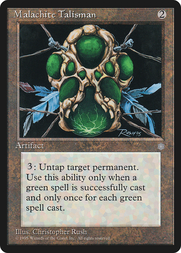 Malachite Talisman (ICE)