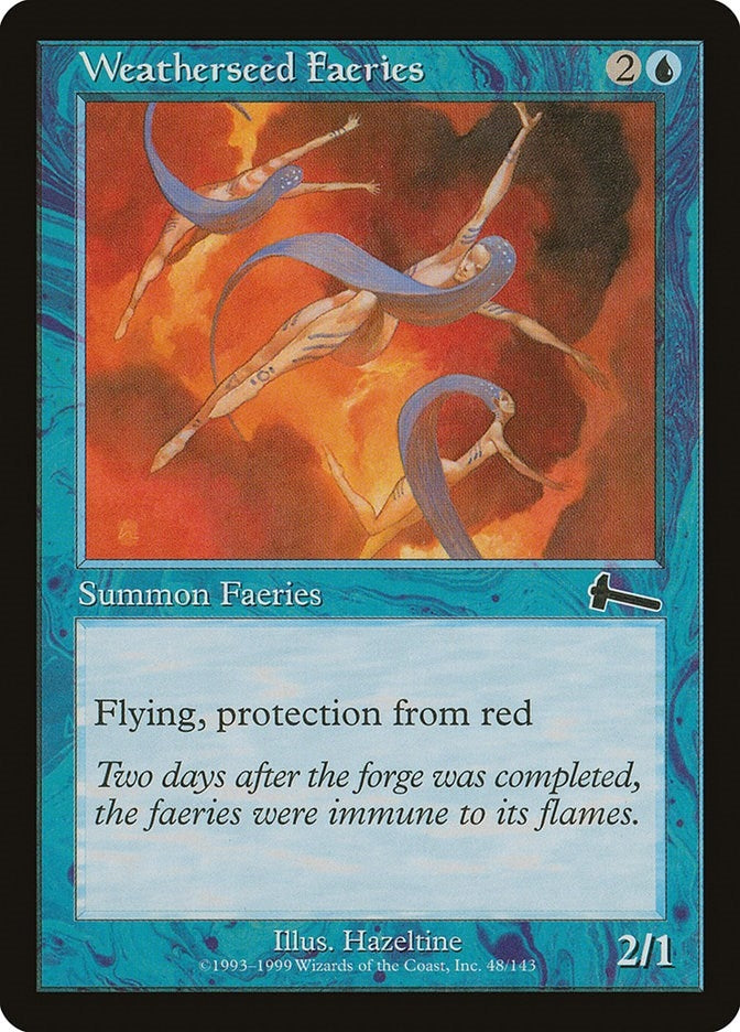 Image for Weatherseed Faeries (48) (Urza's Legacy) - Magic: The Gathering