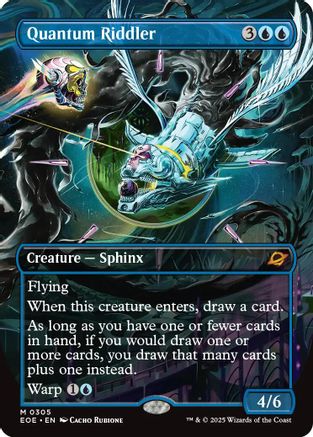Quantum Riddler (Borderless) (305) (EOE)