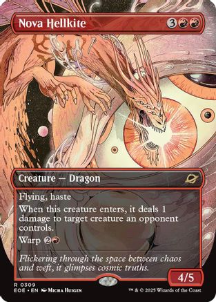 Nova Hellkite (Borderless) (309) (EOE)