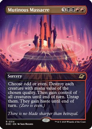 Mutinous Massacre (Borderless) (314) (EOE)