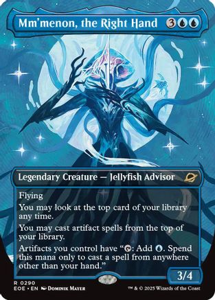 Mm'menon, the Right Hand (Borderless) (290) (EOE)