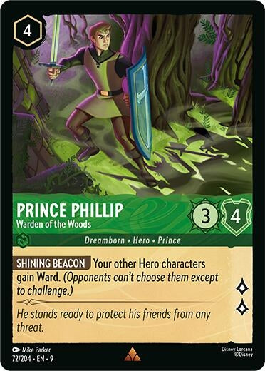 Prince Phillip - Warden of the Woods (72/204) (Fabled)