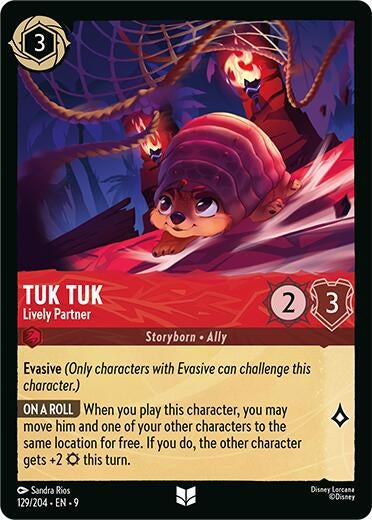 Tuk Tuk - Lively Partner (129/204) (Fabled)