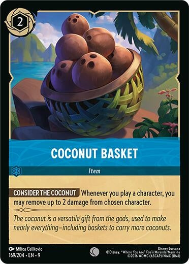 Coconut Basket (169/204) (Fabled)
