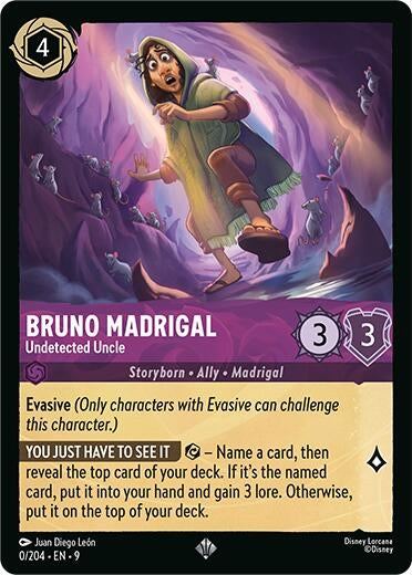Bruno Madrigal - Undetected Uncle (0/204) (Fabled)