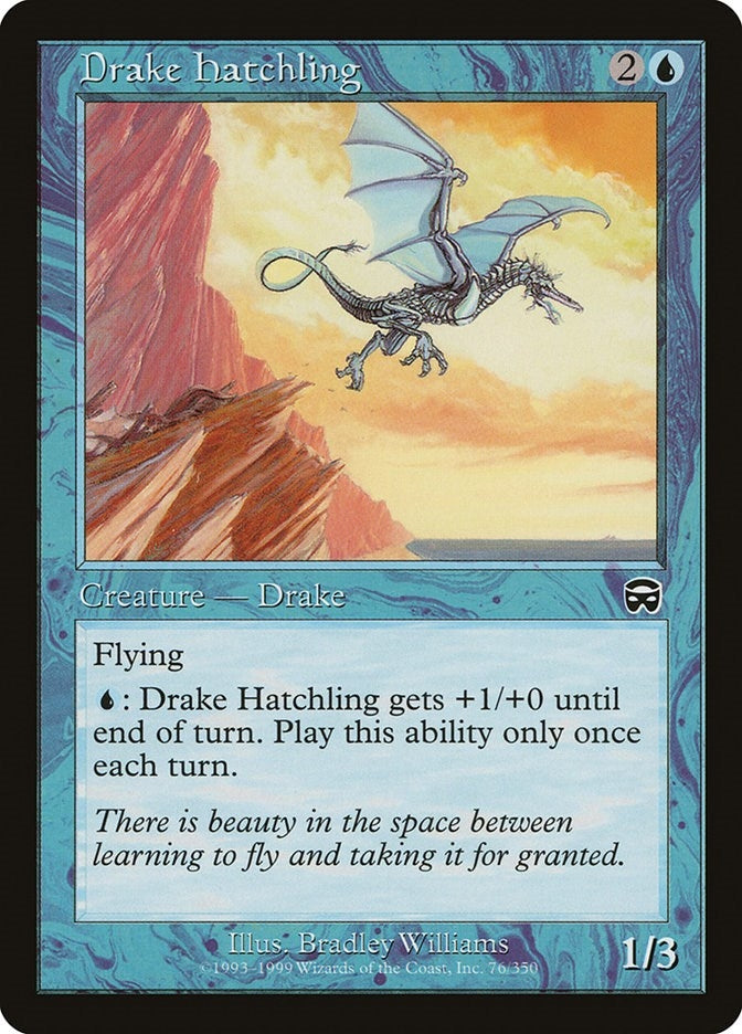 Drake Hatchling (76) (Mercadian Masques)