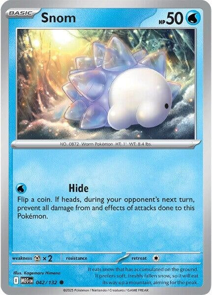 Image for Snom (042/132) (ME01: Mega Evolution) - Pokemon