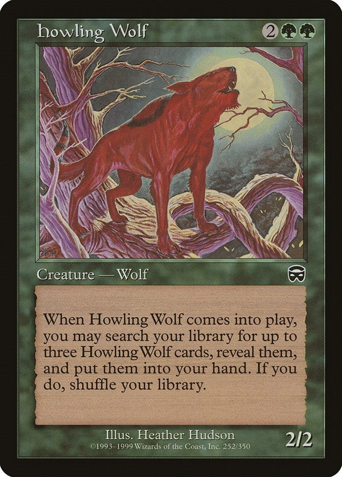 Howling Wolf (252) (Mercadian Masques)