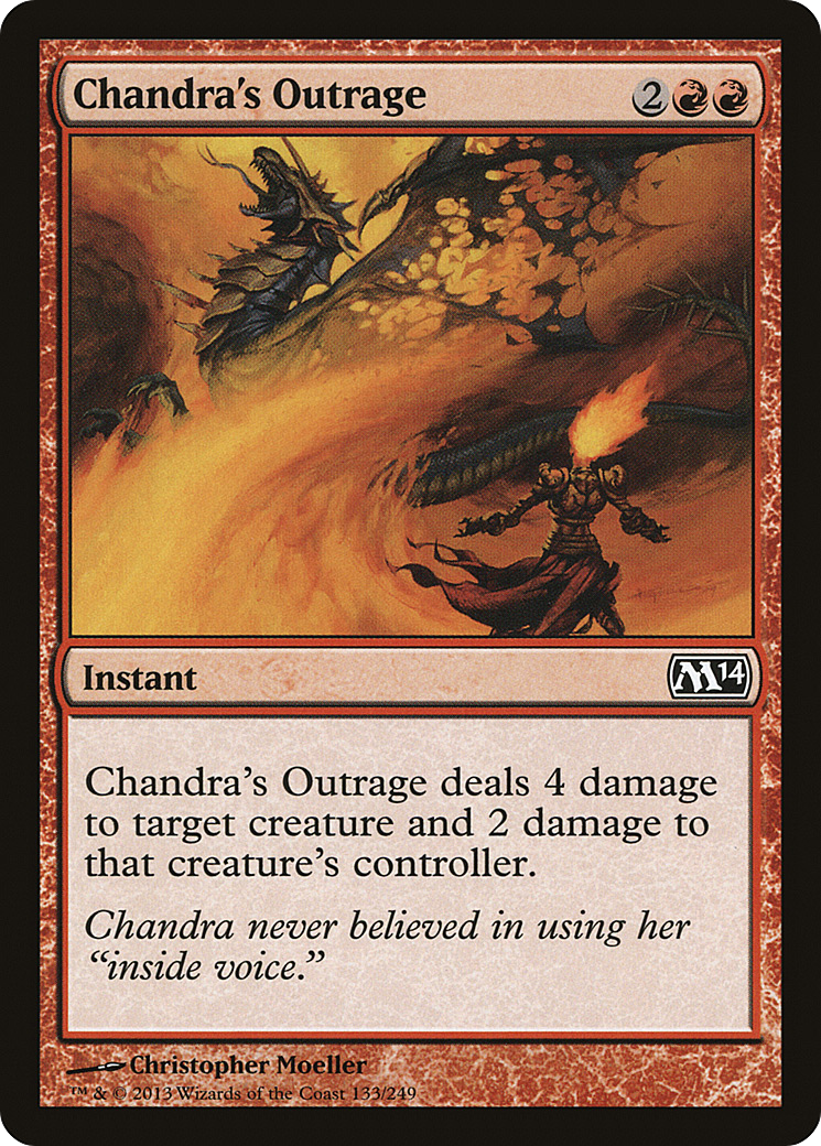 Chandra's Outrage (133) (M14)