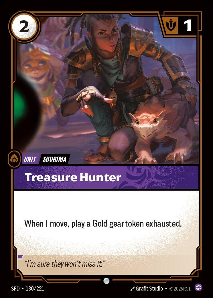 Treasure Hunter (130/221) (Spiritforged)
