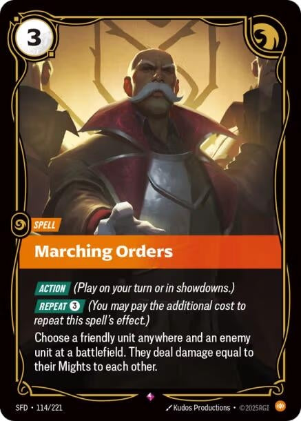 Marching Orders (114/221) (Spiritforged)