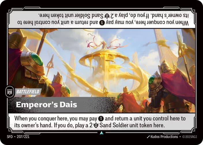 Emperor's Dais (207/221) (Spiritforged)