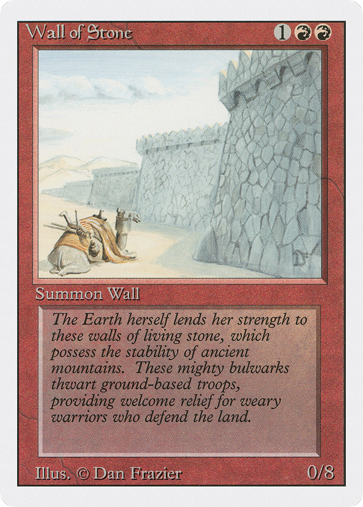 Wall of Stone (3ED)