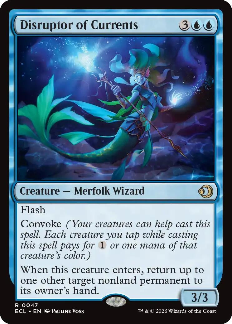 Image for Disruptor of Currents (47) (Lorwyn Eclipsed) - Magic: The Gathering