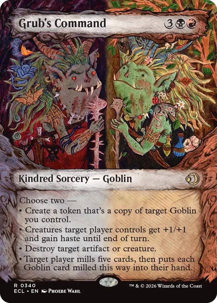 Grub's Command (Showcase) (340) (Lorwyn Eclipsed)