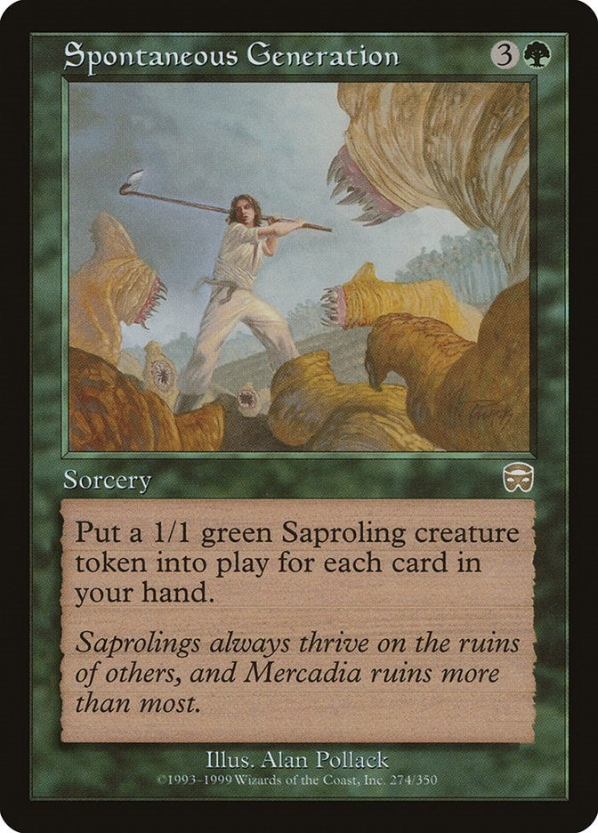 Image for Spontaneous Generation (274) (Mercadian Masques) - Magic: The Gathering