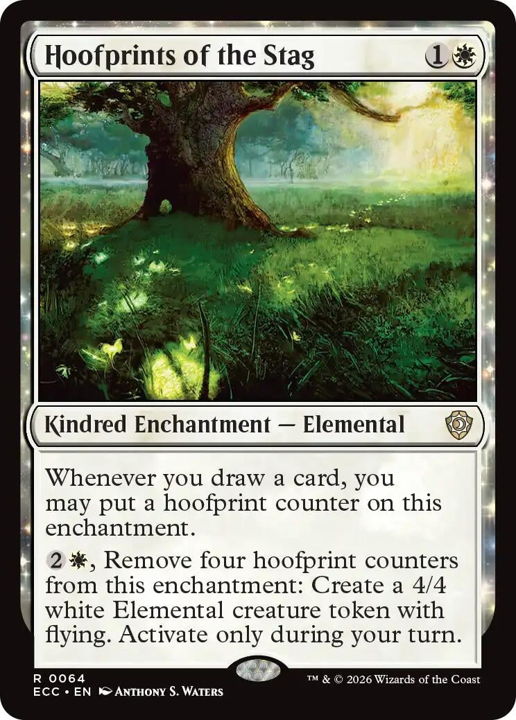 Image for Hoofprints of the Stag (64) (Lorwyn Eclipsed) - Magic: The Gathering
