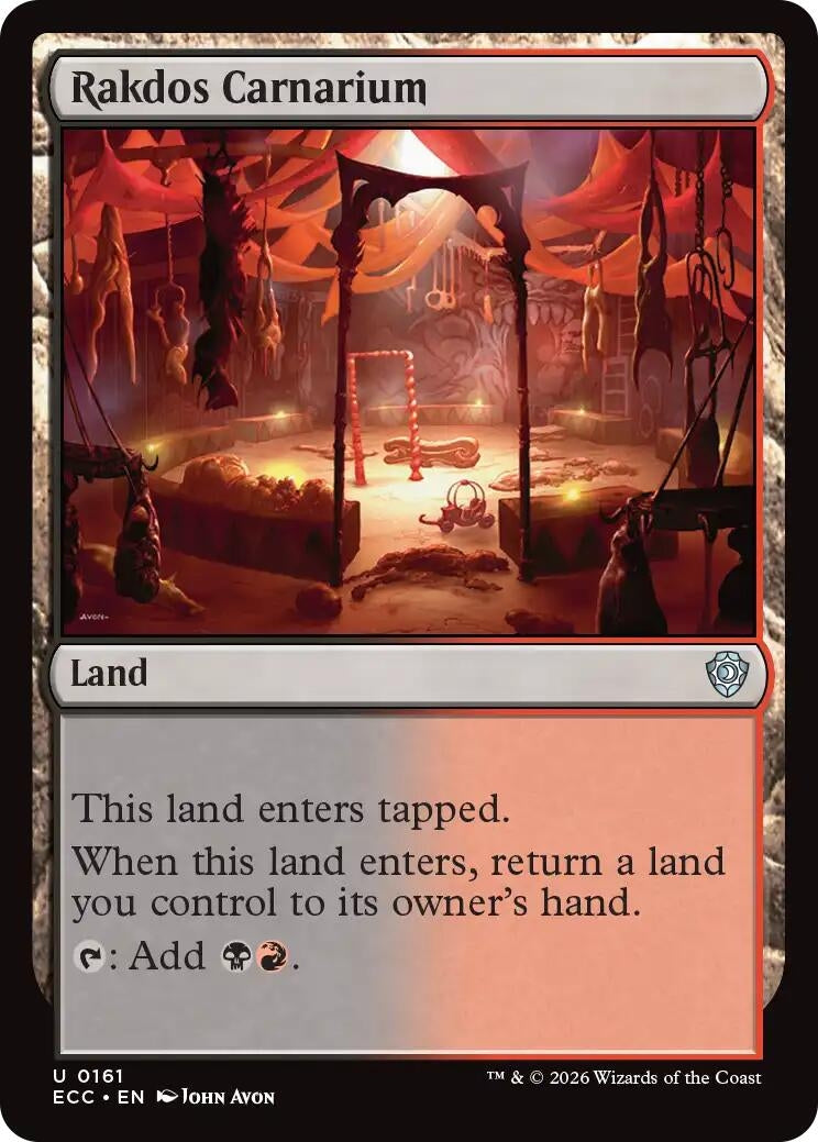 Rakdos Carnarium (161) (Lorwyn Eclipsed)