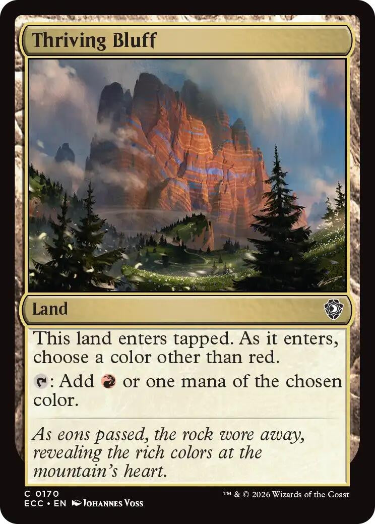 Thriving Bluff (170) (Lorwyn Eclipsed)