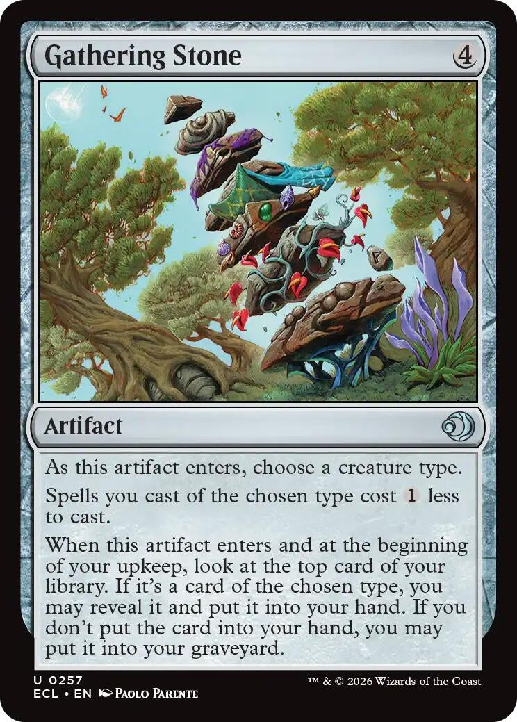 Image for Gathering Stone (Lorwyn Eclipsed) - Magic: The Gathering