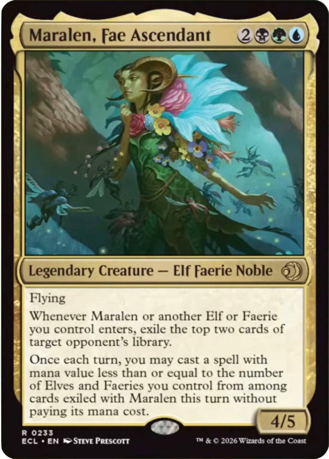 Maralen, Fae Ascendant (233) (Lorwyn Eclipsed)