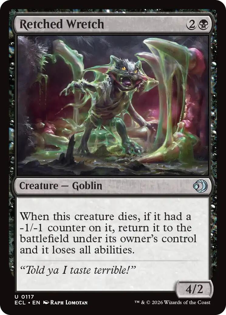 Retched Wretch (117) (Lorwyn Eclipsed)