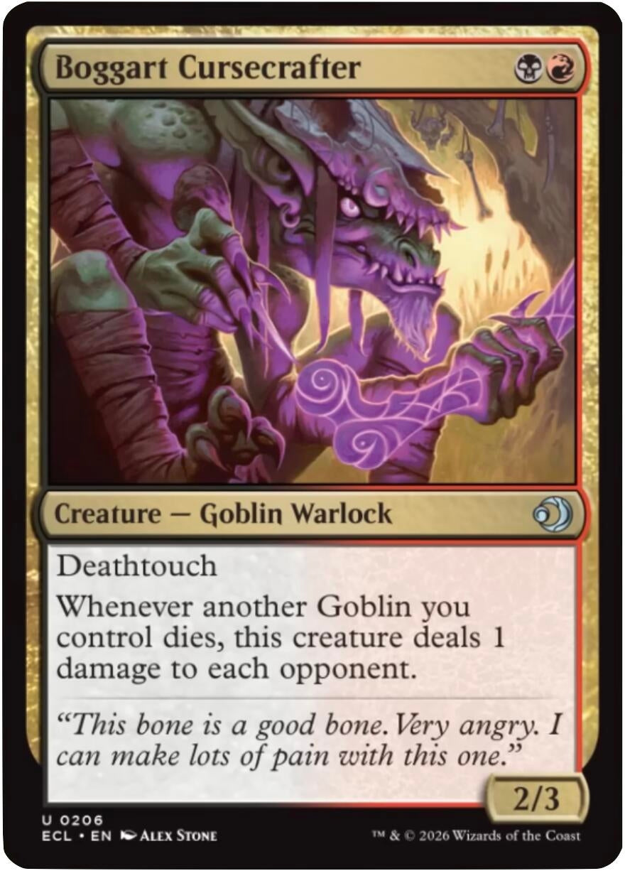 Boggart Cursecrafter (206) (Lorwyn Eclipsed)
