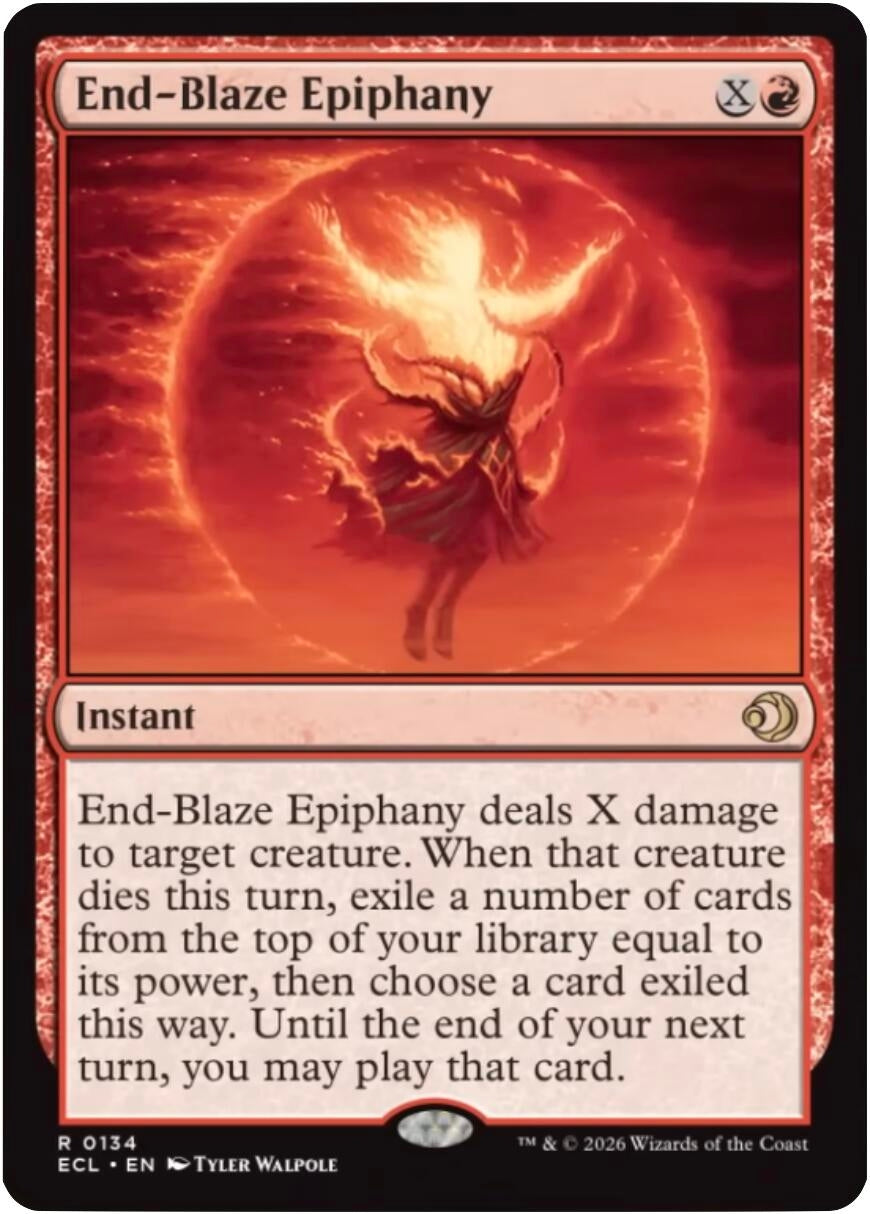 End-Blaze Epiphany (134) (Lorwyn Eclipsed)