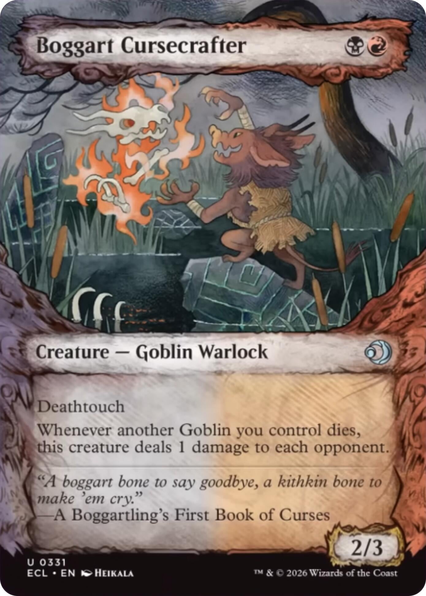 Boggart Cursecrafter (Showcase) (331) (Lorwyn Eclipsed)