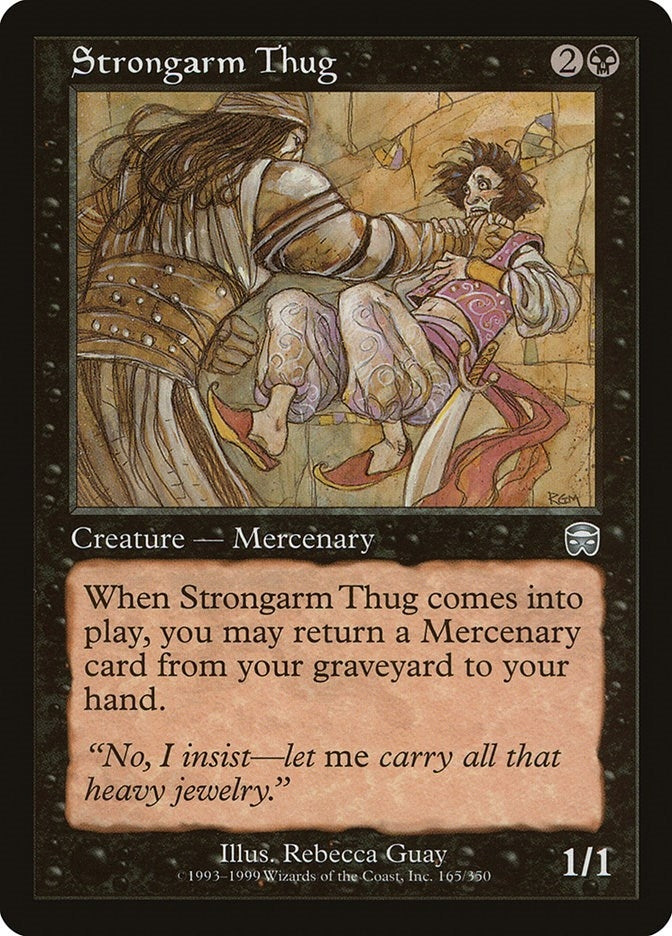 Strongarm Thug (165) (Mercadian Masques)