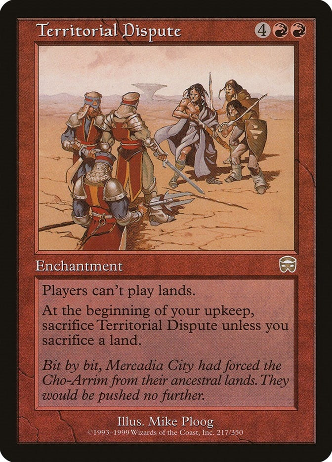 Territorial Dispute (217) (Mercadian Masques)