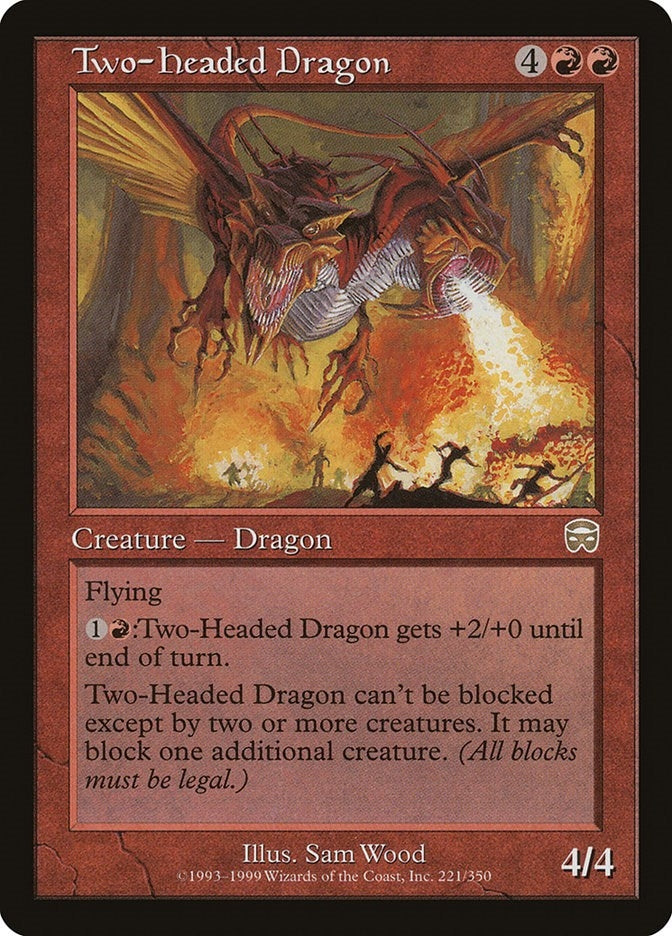 Image for Two-Headed Dragon (221) (Mercadian Masques) - Magic: The Gathering