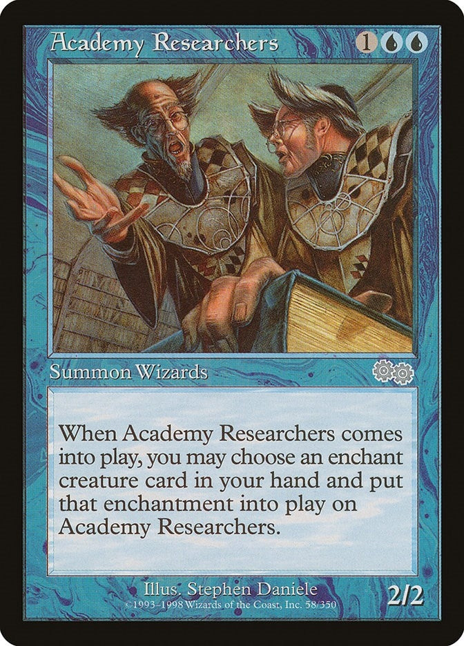 Image for Academy Researchers (58) (Urza's Saga) - Magic: The Gathering