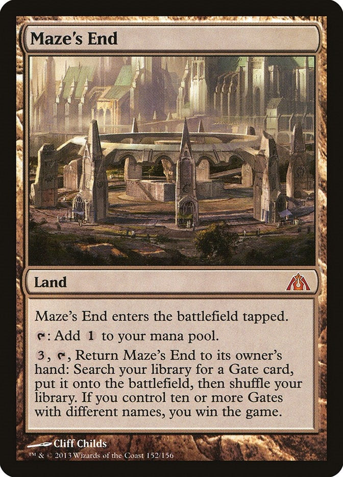 Image for Maze's End (152) (Dragon's Maze) - Magic: The Gathering
