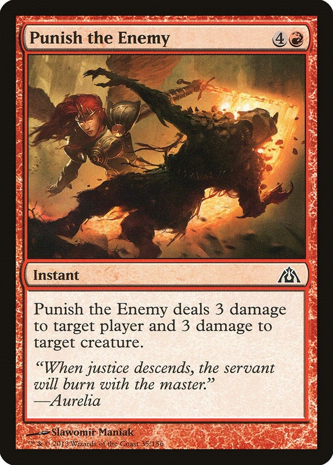Punish the Enemy (35) (Dragon's Maze)