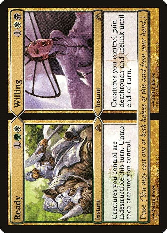 Image for Ready // Willing (132) (Dragon's Maze) - Magic: The Gathering