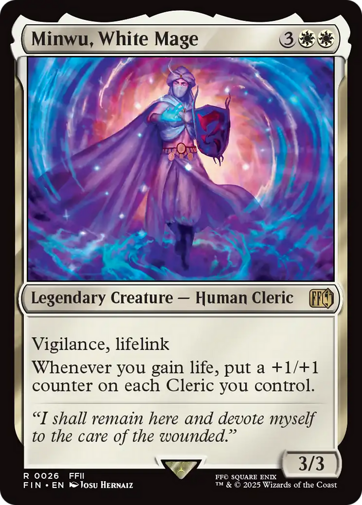 Minwu, White Mage (26) (FIN)
