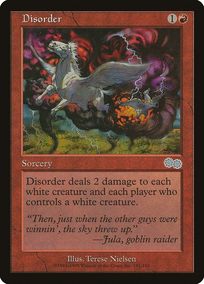 Image for Disorder (181) (Urza's Saga) - Magic: The Gathering
