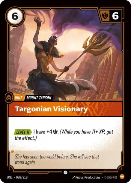 Targonian Visionary (098/219) (Unleashed)