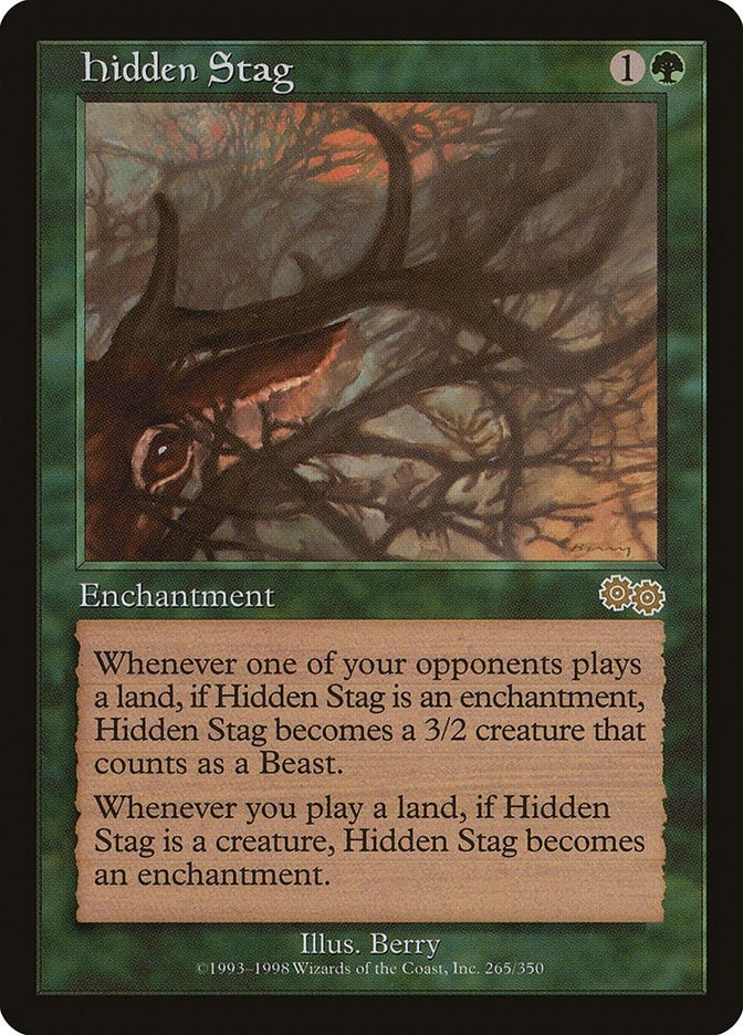 Image for Hidden Stag (265) (Urza's Saga) - Magic: The Gathering
