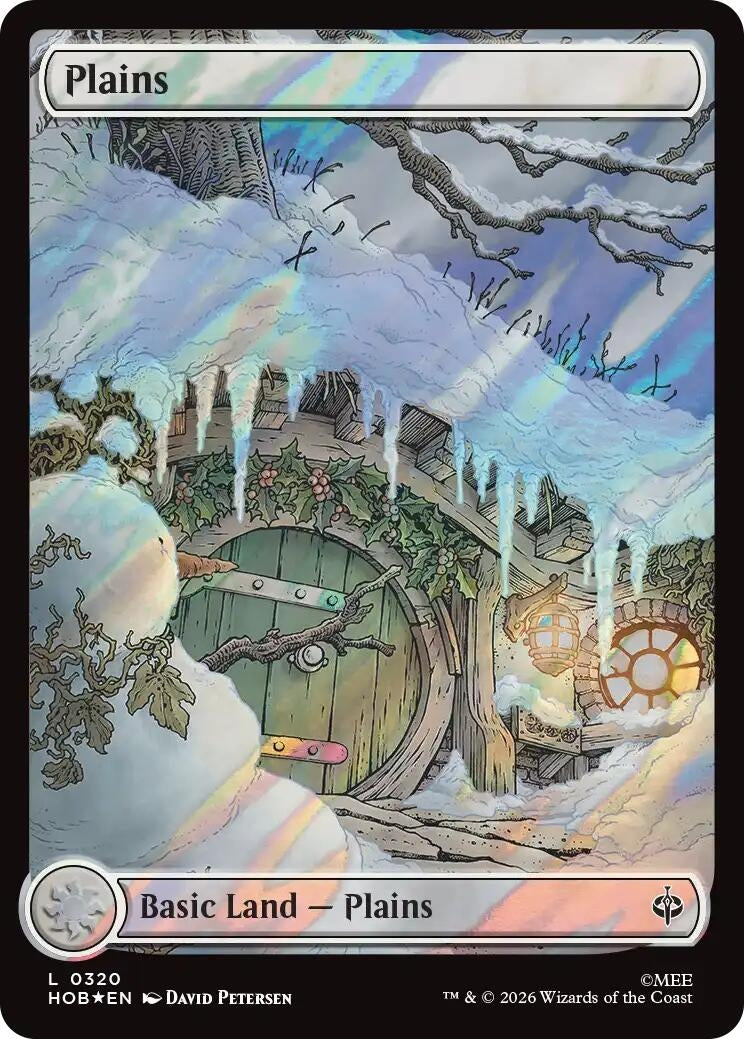 Image for Plains (0320) (Surge Foil) (320) (The Hobbit) (HOB) - Magic: The Gathering