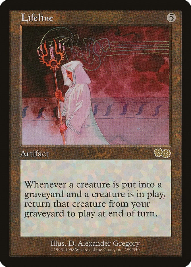 Image for Lifeline (299) (Urza's Saga) - Magic: The Gathering
