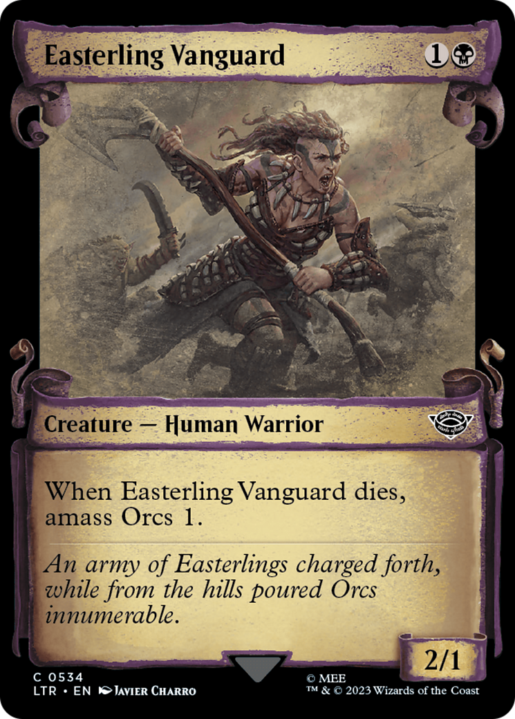 Easterling Vanguard (Showcase Scrolls) (534) (LTR)